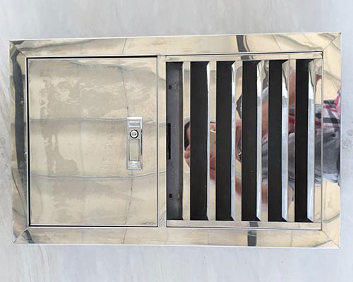 不锈钢正压送风口面板