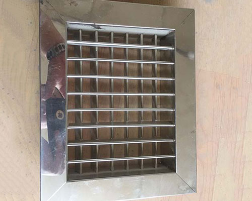 不锈钢双层百叶风口