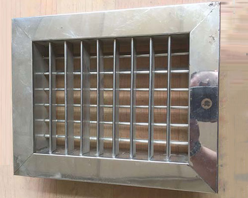 不锈钢双层百叶风口