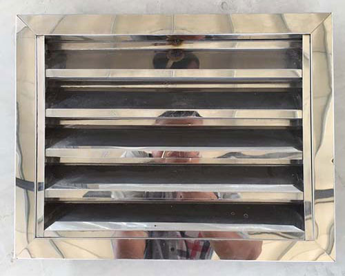 不锈钢防雨百叶风口