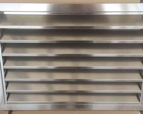 不锈钢防雨百叶风口