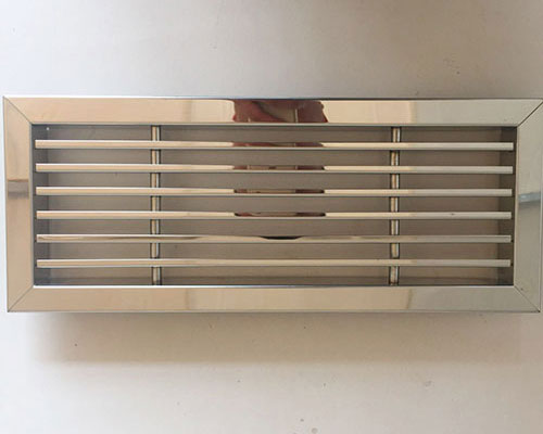 不锈钢单层百叶风口
