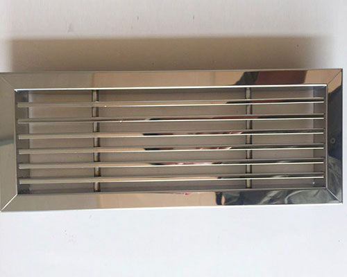 不锈钢单层百叶风口
