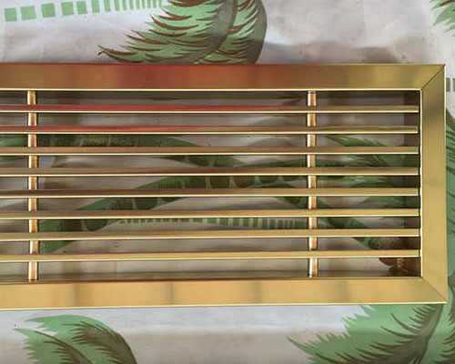 不锈钢单层百叶风口