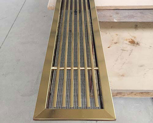 不锈钢单层百叶风口