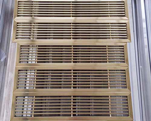 不锈钢单层百叶风口
