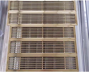 不锈钢单层百叶风口